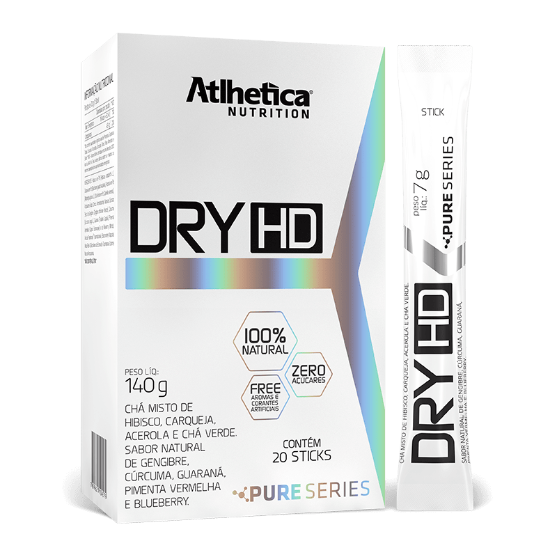 Ficha técnica e caractérísticas do produto Dry HD (140g) Atlhetica Nutrition