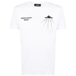 Ficha técnica e caractérísticas do produto Dsquared2 Camiseta com Estampa de Nuvem - Branco