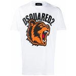 Ficha técnica e caractérísticas do produto Dsquared2 Camiseta com Estampa de Urso - Branco