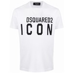 Ficha técnica e caractérísticas do produto Dsquared2 Camiseta com Logo Icon - BRANCO