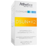 Ficha técnica e caractérísticas do produto DSUN + K2 60 Cápsulas CleanLab Atlhetica Nutrition