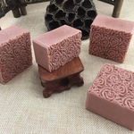 Ficha técnica e caractérísticas do produto DTY Handmade Soap Mold Ferramenta Double Door caixa de madeira e Mold Rose Figura Silicone