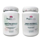 Ficha técnica e caractérísticas do produto Duo Phytobella Creme Algas + Lipotérmico (2x1kg) Redução de Medidas