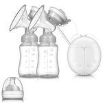 Ficha técnica e caractérísticas do produto Cynthia New Duplo Chefes elétrica mama poderosas bombas USB Suckers leite materno elétrica para a alimentação do bebê
