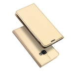 Ficha técnica e caractérísticas do produto DUX Ducis para Samsung Xcover 4S cor sólida Couro atração magnética bolsa protectora com Suporte Slot para cartão