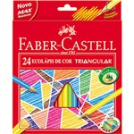Ficha técnica e caractérísticas do produto Ecolápis de Cor Triangular C/24 Cores - Faber- Castell