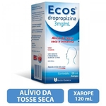 Ecos - Alívio da tosse seca e irritativa - 120 ml - Xarope