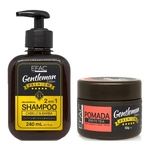 Ficha técnica e caractérísticas do produto Efac Cosméticos Gentleman Shampoo 2 Em 1 240g + Pomada Teia