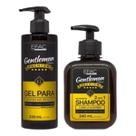 Ficha técnica e caractérísticas do produto Efac Cosméticos Gentleman Shampoo 2 Em 1 240ml + Gel 230ml