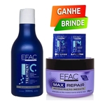 Ficha técnica e caractérísticas do produto Efac Cosméticos Máscara Max Repair + Leave-in Premium 300ml + sachê