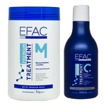 Ficha técnica e caractérísticas do produto Efac Cosméticos Mascara Premium 1kg+ Leave-in Premium 300ml