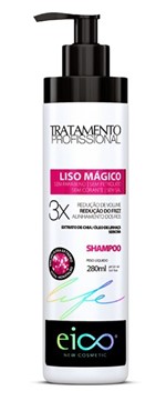 Ficha técnica e caractérísticas do produto Eico Life - Shampoo Liso Mágico 280ml