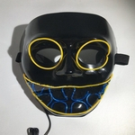 Ficha técnica e caractérísticas do produto EL Gato brilhante halloween máscara máscara máscara de traje Máscara dança brilhante