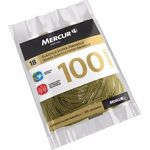 Ficha técnica e caractérísticas do produto Elastico Amarelo 18 Super Pacote C/100 Unidades - Mercur