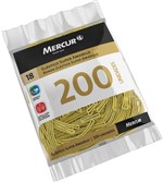 Ficha técnica e caractérísticas do produto Elastico Amarelo N.18 Super 100Gr. 200Pecas Mercur