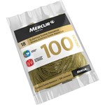 Ficha técnica e caractérísticas do produto Elastico Amarelo N.18 Super Pct.C/50G 100Pecas Mercur