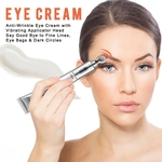 Ficha técnica e caractérísticas do produto Electric Eye Massager Anti-aging Removal Dark Circles Puffiness Wrinkles Eye Bags Eye Skin Care