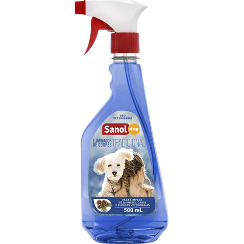 Ficha técnica e caractérísticas do produto Eliminador de Odores Sanol Dog Tradicional Spray para Ambientes 500ml