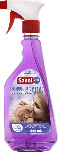 Ficha técnica e caractérísticas do produto Eliminador de Odores Sanol Gatos Spray