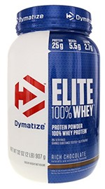 Ficha técnica e caractérísticas do produto Elite 100% Whey Protein (907g) - Dymatize