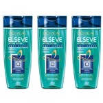Ficha técnica e caractérísticas do produto Elseve Hydra Detox Shampoo Anticaspa 200ml (Kit C/03)