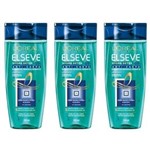 Ficha técnica e caractérísticas do produto Elseve Hydra Detox Shampoo Anticaspa 200ml - Kit com 03