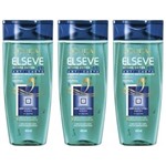 Ficha técnica e caractérísticas do produto Elseve Hydra Detox Shampoo Anticaspa 400ml - Kit com 03
