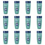 Ficha técnica e caractérísticas do produto Elseve Hydra Detox Shampoo Anticaspa 400ml - Kit com 12