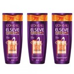 Elseve Supreme Control 4d Shampoo 400ml (kit C/03)