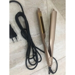 2 em 1 Wet Dry Mini LED plana Ferro Controle de Temperatura modelador de cabelo Torca DIY endireita Styler dupla utilizacao eletrica Corrugation