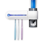 2in1 suporte de escova de dentes ultravioleta ultravioleta escovas de dentes esterilizador