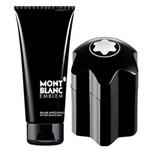Ficha técnica e caractérísticas do produto Emblem Eau de Toilette Mont Blanc - Perfume Masculino 60ml + Pós Barba 100ml Kit