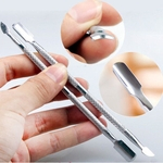 Ficha técnica e caractérísticas do produto Empurrador De Cutícula UV Gel Polonês Soak Off Removedor Nail Art Manicure Trimmer Tool