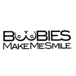 Ficha técnica e caractérísticas do produto Engraçado BOOBIES MAKE ME SMILE Letra Carro adesivo adesivo de vinil corpo de personalidade