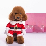 Ficha técnica e caractérísticas do produto Engraçado Cosplay pe revestimento roupa para Pet Natal Cães Teddy Bichon Wear Pet's Clothing 