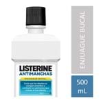 Ficha técnica e caractérísticas do produto Enjuague Bucal Listerine White, Anti Mancha, 500 Cc