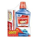 Ficha técnica e caractérísticas do produto Enxaguante Bucal Colgate Total 12 Clean Mint Sem Álcool 500ml + Grátis 1 Creme Dental Sortido