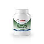 Equinacea + Vitamina C + Vitamina D com 30 cápsulas - Produto 100% Vegano