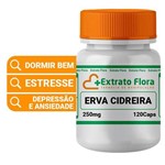 Ficha técnica e caractérísticas do produto Erva Cidreira /melissa 500mg 60 Cápsulas
