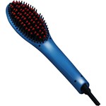 Ficha técnica e caractérísticas do produto Escova Alisadora Elétrica New Hair Azul Bivolt