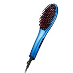 Ficha técnica e caractérísticas do produto Escova Alisadora New Hair Azul 230 Bivolt MA007