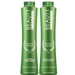 Ficha técnica e caractérísticas do produto Escova Beauty Progress Progressiva Brazilian Keratin Verde 1 Litro (1000 Ml)