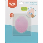 Ficha técnica e caractérísticas do produto Escova De Banho Baby Em Silicone Rosa Buba 09722