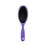 Ficha técnica e caractérísticas do produto Escova de Cabelo Oval Marylu Almofadada Hair Care (Roxo)