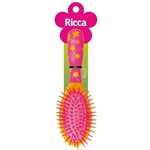 Ficha técnica e caractérísticas do produto Escova de Cabelo Ricca Kids Oval - RICCA