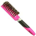 Ficha técnica e caractérísticas do produto Escova de Cabelo Vanguarda Escova Fidalga para Mega Hair Cerdas Mistas Rosa
