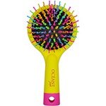 Ficha técnica e caractérísticas do produto Escova de Cabelos Rainbow Brush Mini Amarelo Océane Femme