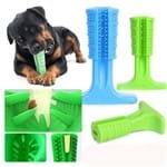 Ficha técnica e caractérísticas do produto Escova de Dente e Mordedor para Cães Petlon Verde M