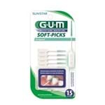 Ficha técnica e caractérísticas do produto Escova de Dente Gum Interdental Soft Picks Original com 15 Unidade