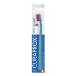 Ficha técnica e caractérísticas do produto Escova de Dente Ultra Soft Azul - Cerdas Pink - Curaprox